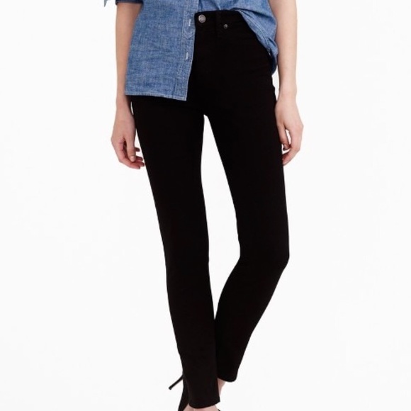 j crew black skinny jeans